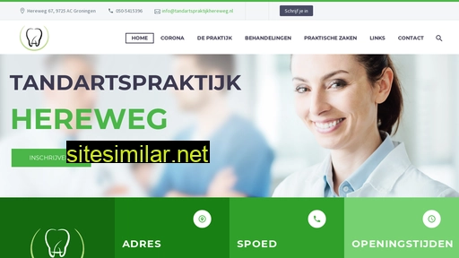 tandartspraktijkhereweg.nl alternative sites