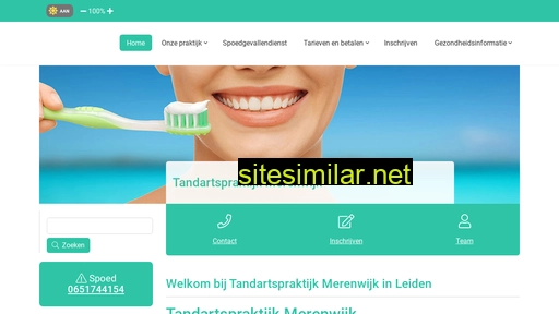 tandartspraktijkmerenwijk.nl alternative sites