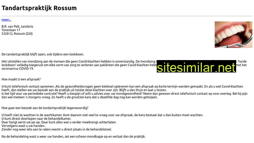 tandartspraktijkrossum.nl alternative sites