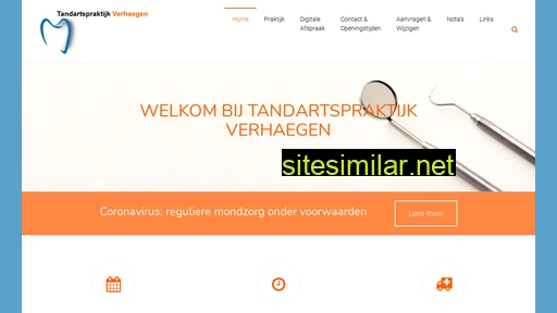tandartsverhaegen.nl alternative sites