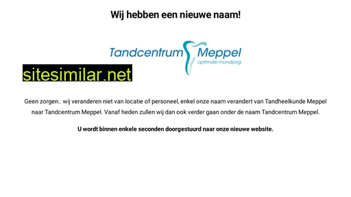 tandheelkundemeppel.nl alternative sites