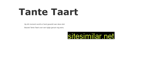 tante-taart.nl alternative sites