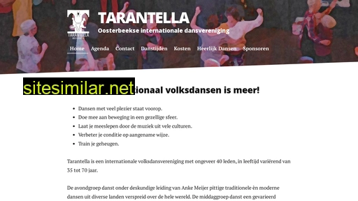 tarantellaoosterbeek.nl alternative sites