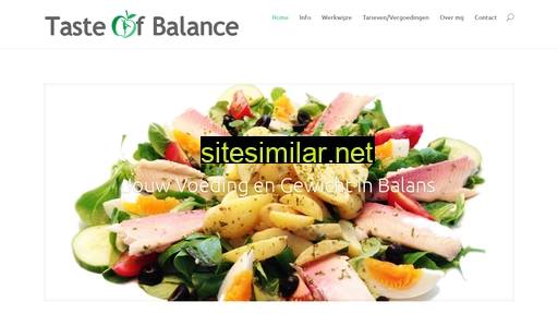 Tasteofbalance similar sites