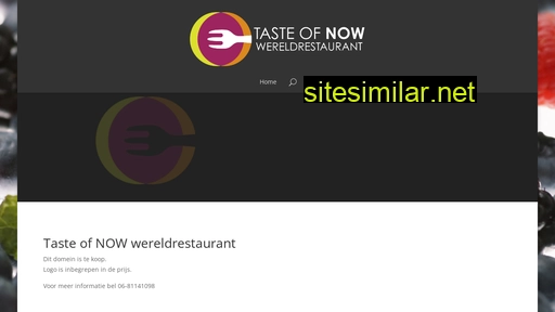 tasteofnow.nl alternative sites