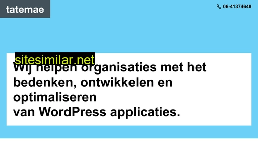 tatemae.nl alternative sites