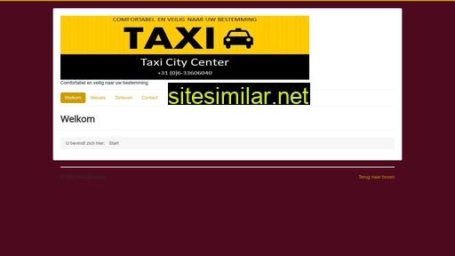 taxicitycenter.nl alternative sites