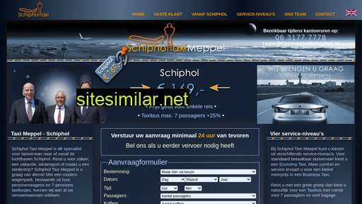 taximeppelschiphol.nl alternative sites