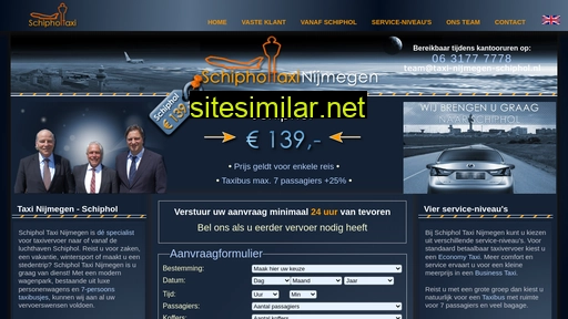 taxi-nijmegen-schiphol.nl alternative sites