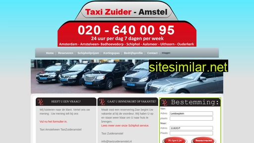 Taxizuideramstel similar sites