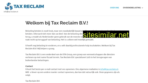Tax-reclaim similar sites