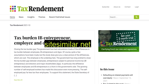 Taxrendement similar sites