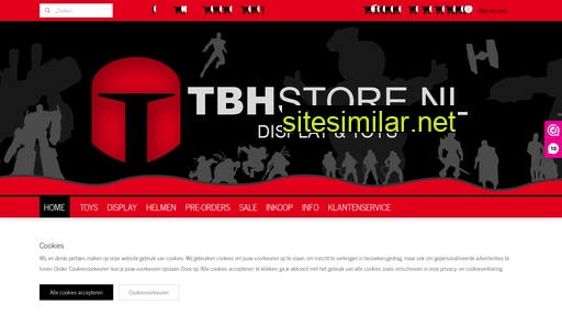 tbhstore.nl alternative sites