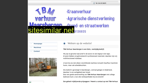 tbm-maarsbergen.nl alternative sites