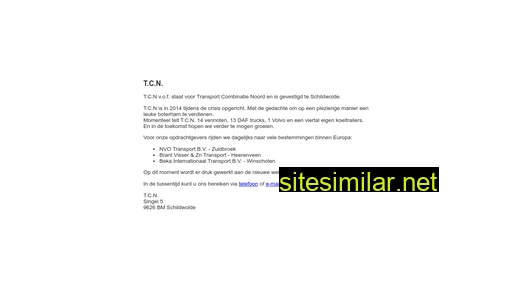 tcntransport.nl alternative sites