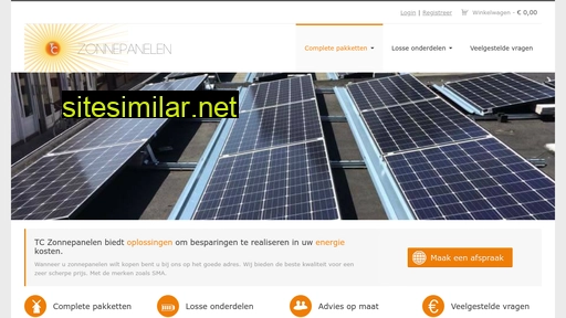 tc-zonnepanelen.nl alternative sites