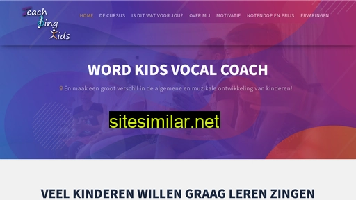 teachsingkids.nl alternative sites