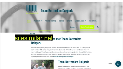 teamrotterdamdakpark.nl alternative sites