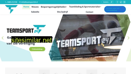 teamsport24.nl alternative sites