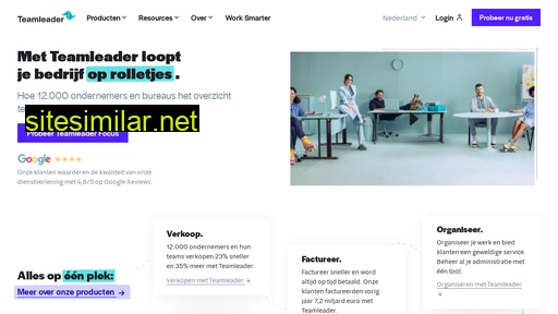 teamleader.nl alternative sites