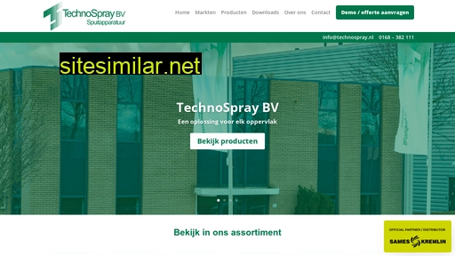 technospray.nl alternative sites