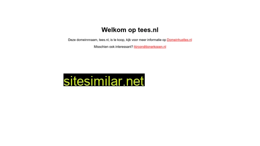 tees.nl alternative sites