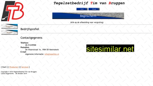 tegeltim.nl alternative sites