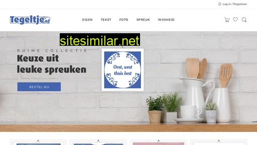 tegeltje.nl alternative sites