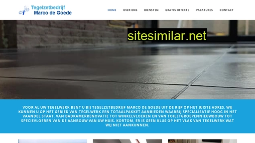 tegelzetbedrijfmarcodegoede.nl alternative sites