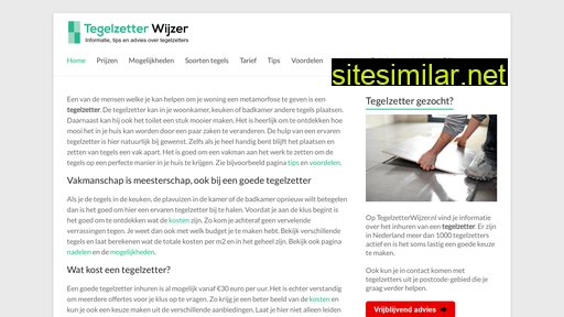 tegelzetterwijzer.nl alternative sites
