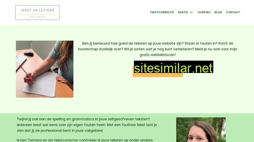 tekstenletters.nl alternative sites