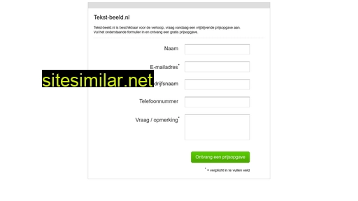 tekst-beeld.nl alternative sites
