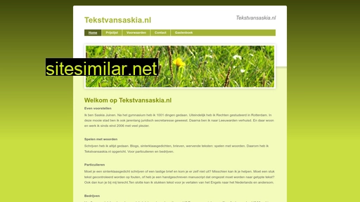 tekstvansaskia.nl alternative sites