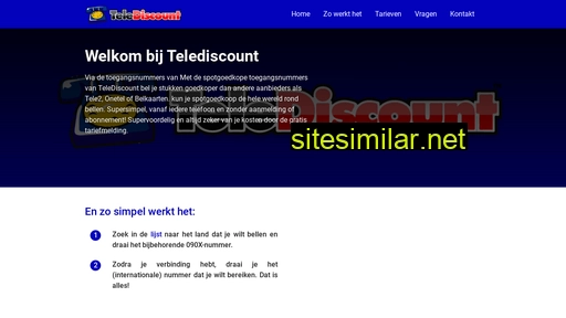 telediscount.nl alternative sites