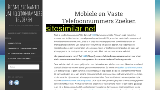 telefoonnummer-zoeken.nl alternative sites