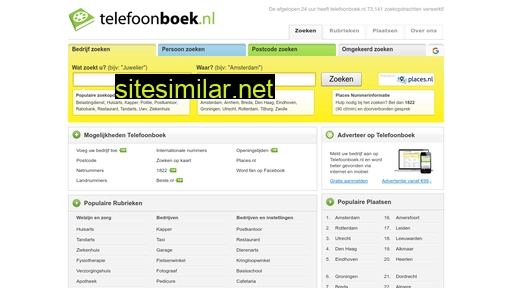 telefoonboek.nl alternative sites