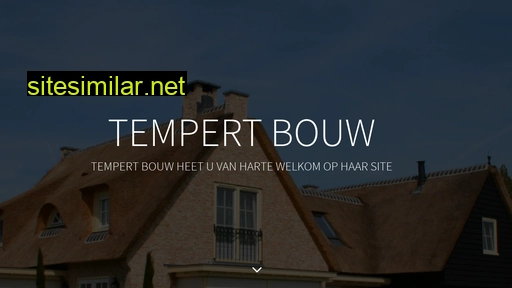 tempertbouw.nl alternative sites