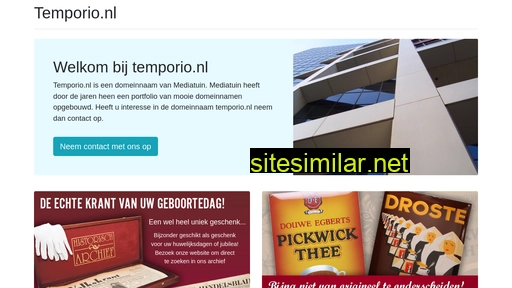 temporio.nl alternative sites