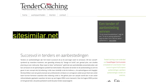 Tender-coaching similar sites