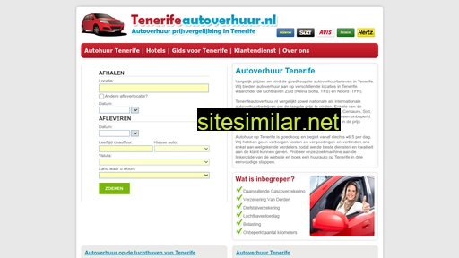 tenerifeautoverhuur.nl alternative sites