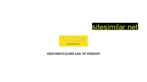 tenkate-edelmetaal.nl alternative sites