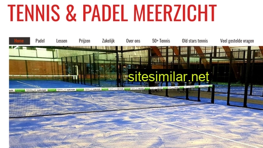tenniscentrummeerzicht.nl alternative sites