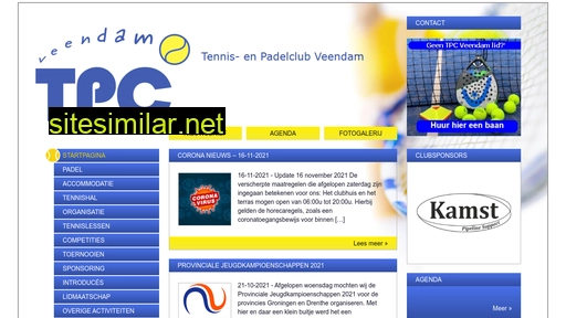 tennisclubveendam.nl alternative sites