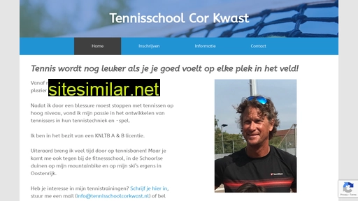 tennisschoolcorkwast.nl alternative sites