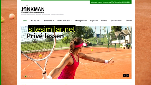 tennisschooljonkman.nl alternative sites