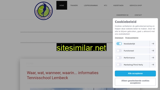 tennisschoollembeck.nl alternative sites