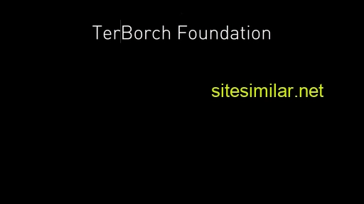 Terborchfoundation similar sites