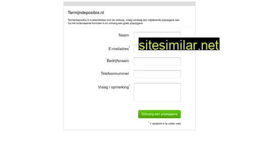 termijndepositos.nl alternative sites