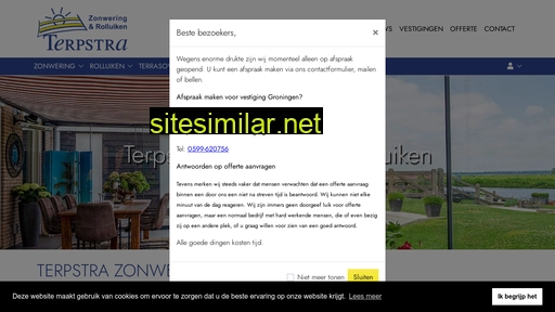 terpstrazonwering.nl alternative sites