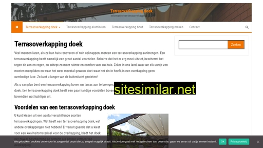 terrasoverkapping-doek.nl alternative sites